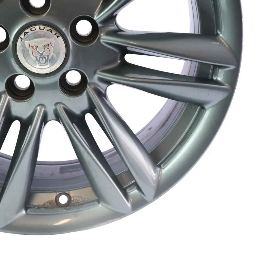 Alloy Rim 17" 7.5J ET:49 to Jaguar XF X250 Silver Wheel with Part number CX23-DB Jaguar XF X250 Silver Wheel Alloy Rim 17" 7.5J ET:49 - SKU CX23-DB-4 - Part number CX23-DB