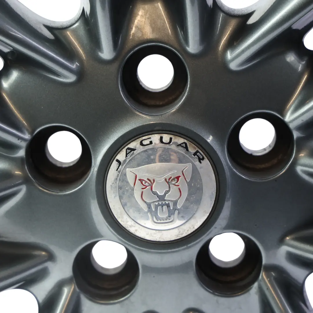 Alloy Rim 17" 7.5J ET:49 to Jaguar XF X250 Silver Wheel with Part number CX23-DB Jaguar XF X250 Silver Wheel Alloy Rim 17" 7.5J ET:49 - SKU CX23-DB-4 - Part number CX23-DB