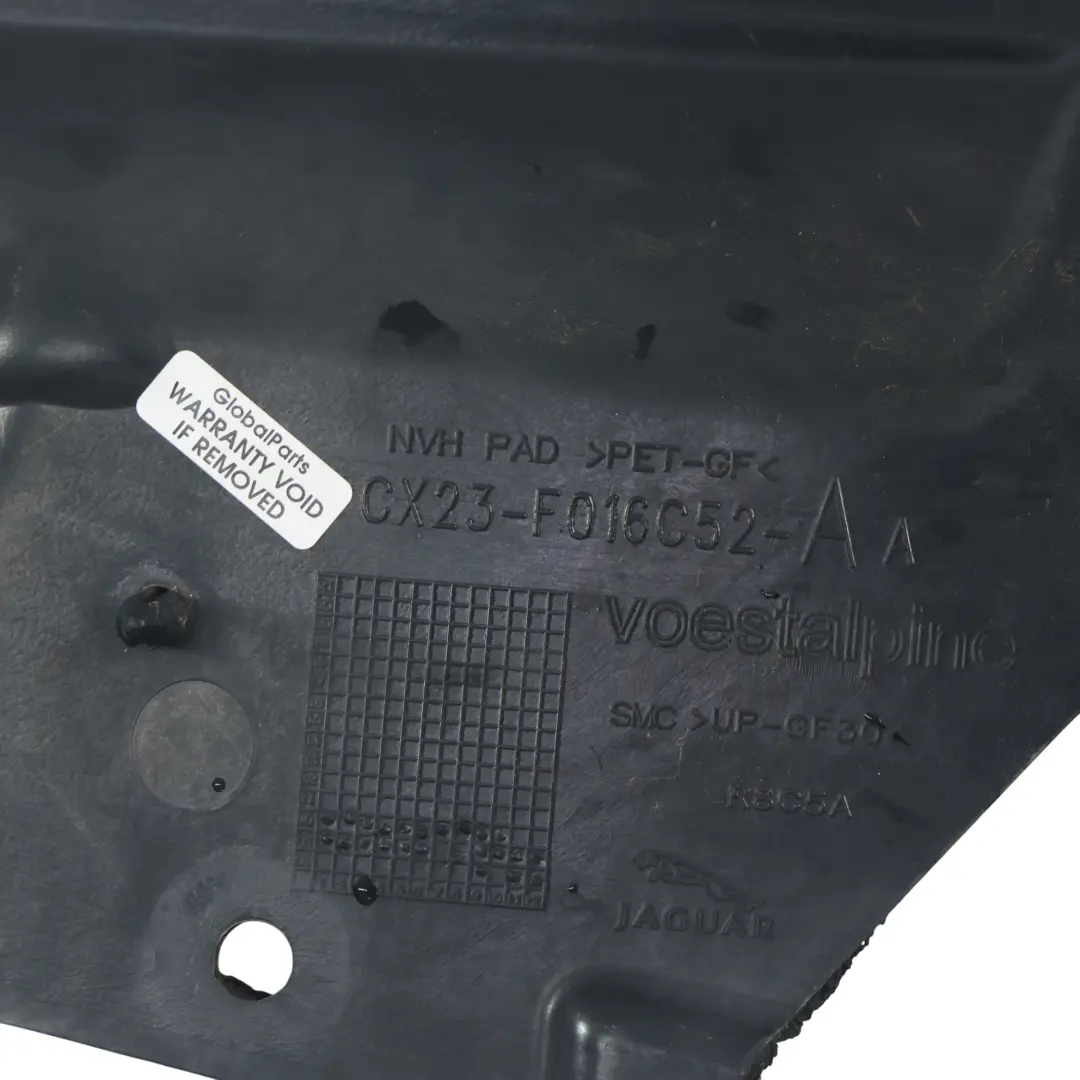 Mk1 Bulkhead Insulator Panel Trim Cover to Jaguar XF X250 with Part number CX23-F016C52-AA Jaguar XF X250 Mk1 Bulkhead Insulator Panel Trim Cover - SKU CX23-F016C52-AA - Part number CX23-F016C52-AA