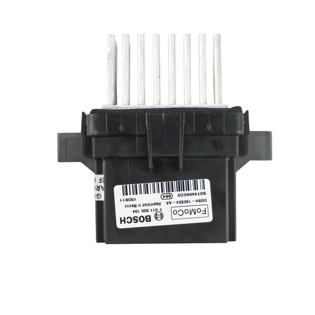 Mk5 Galaxy Mk4 Résistance Ventilateur Chauffage pour Ford Mondeo à propos du numéro de pièce DG9H-19E624-AA Ford Mondeo Mk5 Galaxy Mk4 Résistance Ventilateur Chauffage - SKU DG9H-19E624-AA - Numéro de pièce DG9H-19E624-AA