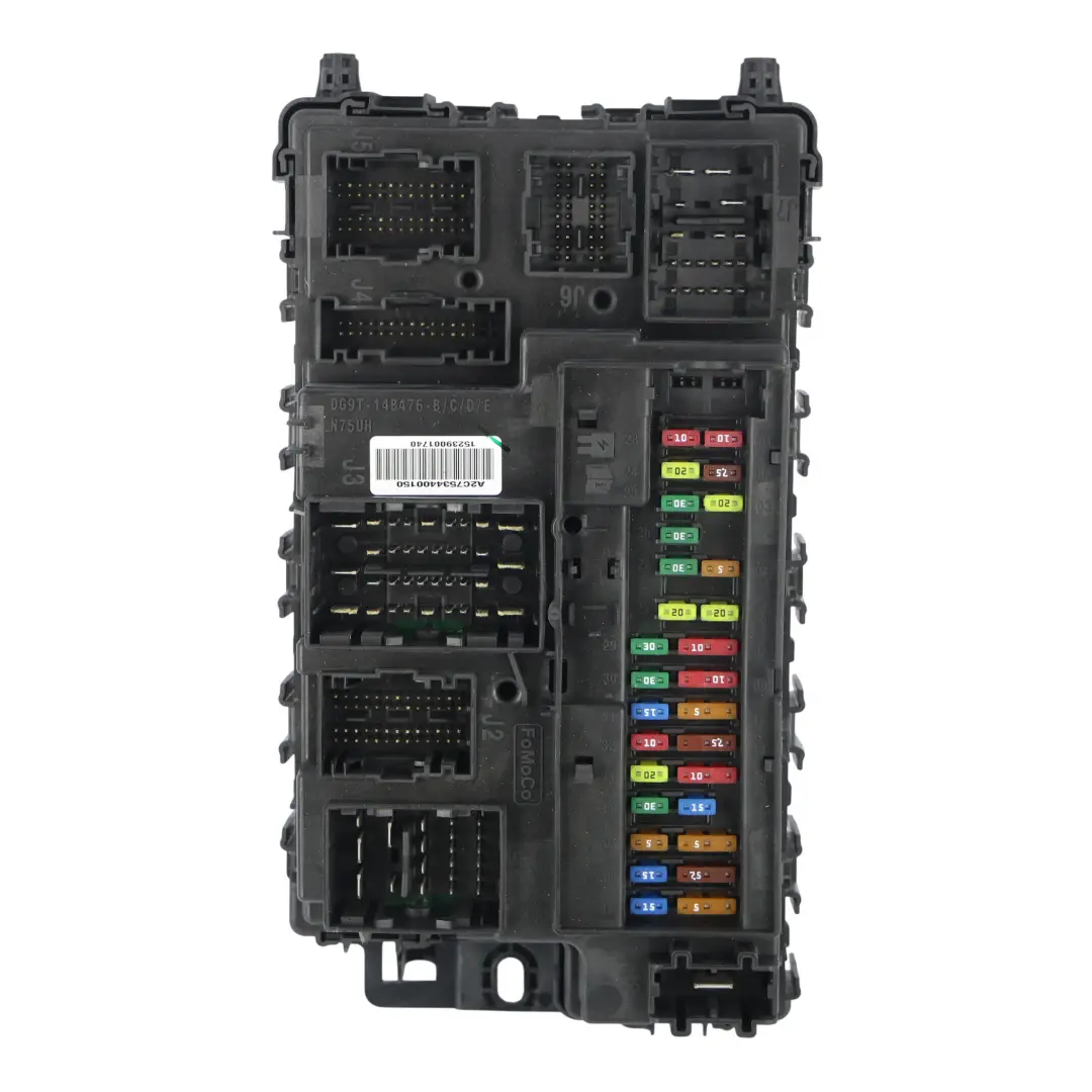 Mk5 Karosseriesteuergerät BCM Steuergerät Sicherungskasten FU5T-1560 für Ford Mondeo mit Teilenummer DG9T-14B476-B Ford Mondeo Mk5 Karosseriesteuergerät BCM Steuergerät Sicherungskasten FU5T-1560 - SKU DG9T-14B476-B - Teilenummer DG9T-14B476-B