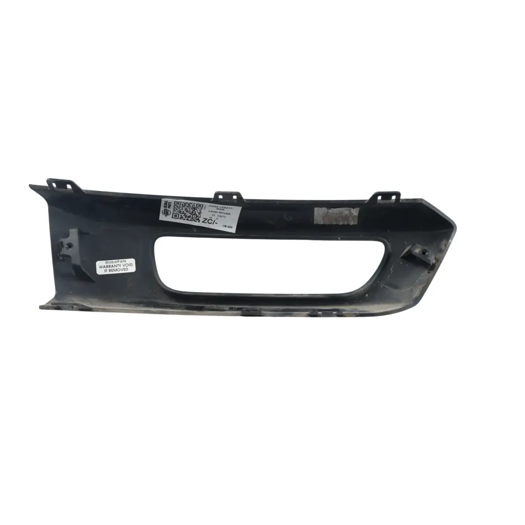 Fog Lamp Surround Trim Front Left N/S Black 860 -CA to Range Rover L494 with Part number DK62-15B217 Range Rover L494 Fog Lamp Surround Trim Front Left N/S Black 860 -CA - SKU DK62-15B217-MAR - Part number DK62-15B217