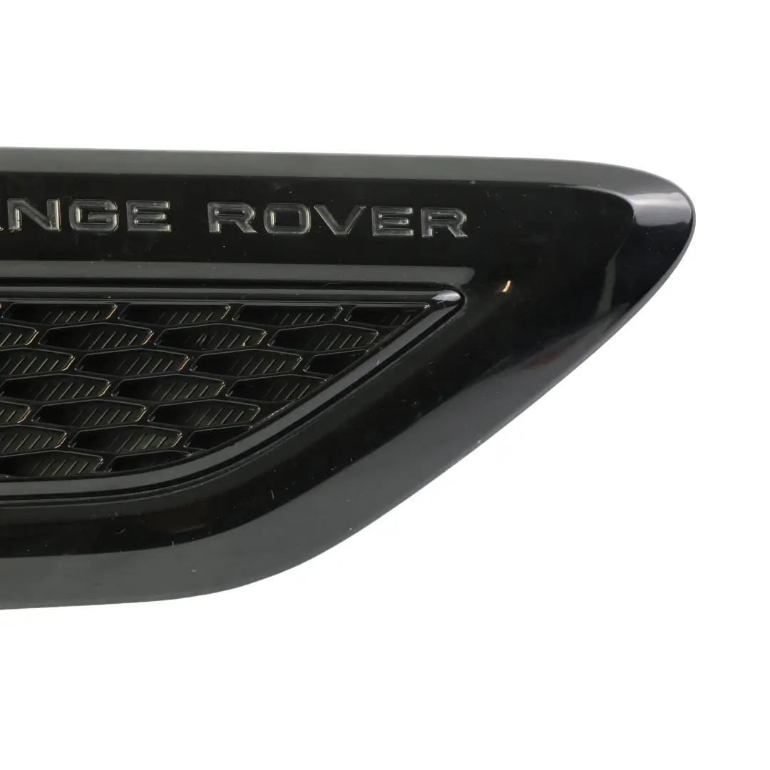 Land Rover Range Rover Sport L494 Rejilla Toma Aire Capó Derecha Negro 1AG/820 - SKU DK62-16C628-SAB - Número de pieza DK62-16C628