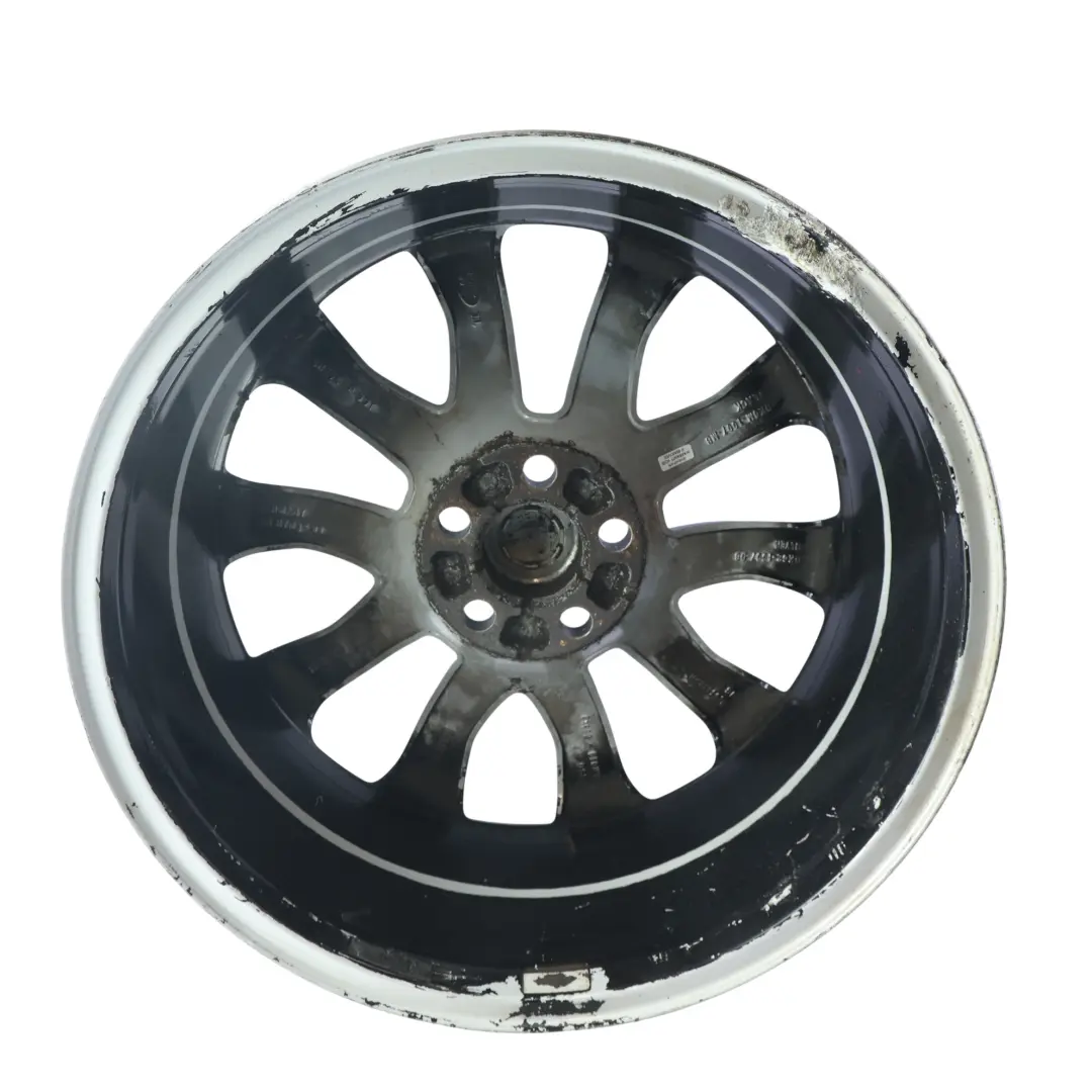 Range Rover Sport L494 Llanta Aleación Negro 20" 8.5J ET:47 - SKU DK6M-1007-MB-1 - Número de pieza DK6M-1007-MB