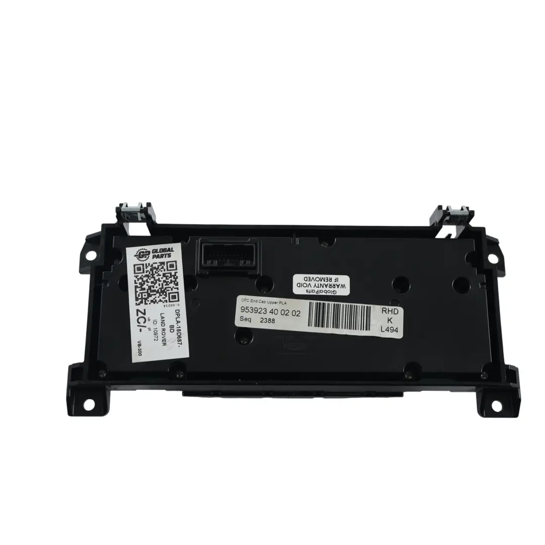 Heizungsbedienteil Klima für Land Rover Range Rover Sport L494 L405 mit Teilenummer DPLA-18D687-BD Land Rover Range Rover Sport L494 L405 Heizungsbedienteil Klima - SKU DPLA-18D687-BD - Teilenummer DPLA-18D687-BD