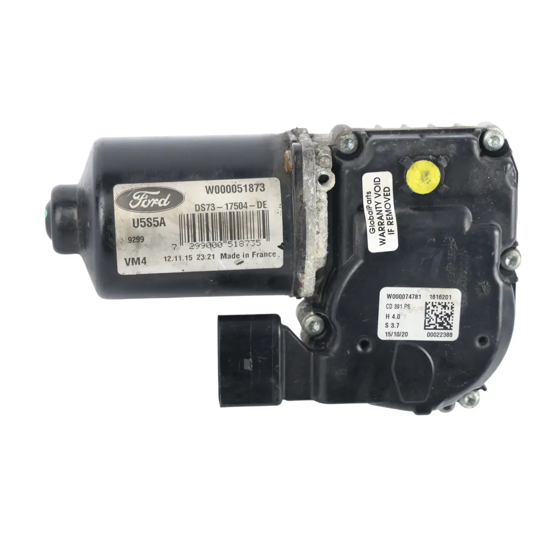 Mk5 Motor Limpiaparabrisas Delantero Izquierdo para Ford Mondeo con número de pieza DS73-17504-DE Ford Mondeo Mk5 Motor Limpiaparabrisas Delantero Izquierdo - SKU DS73-17504-DE - Número de pieza DS73-17504-DE