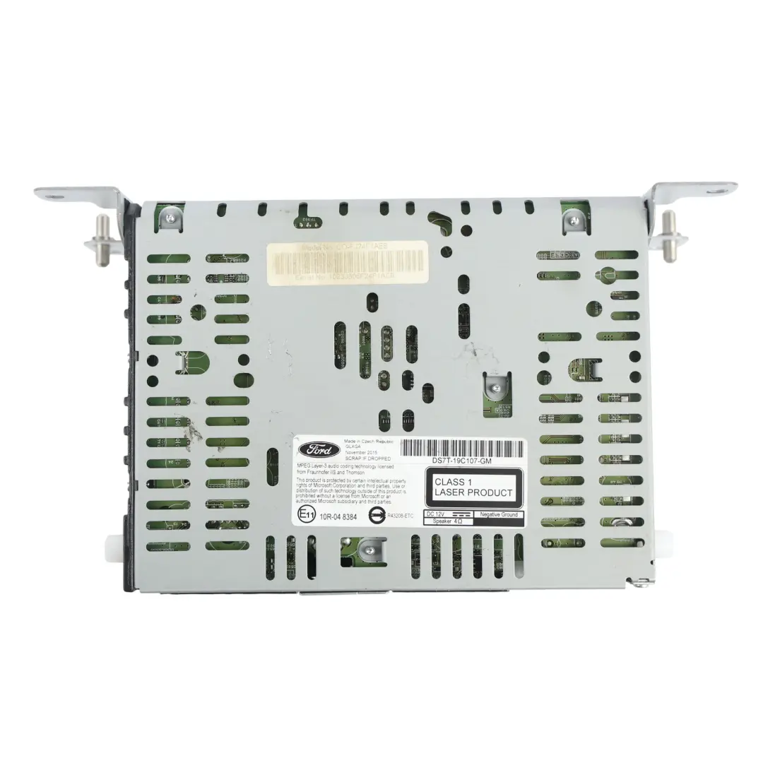 Ford Mondeo MK5 Radio CD Audio Player Head Control Unit - SKU DS7T-19C107-GM - Part number DS7T-19C107-GM