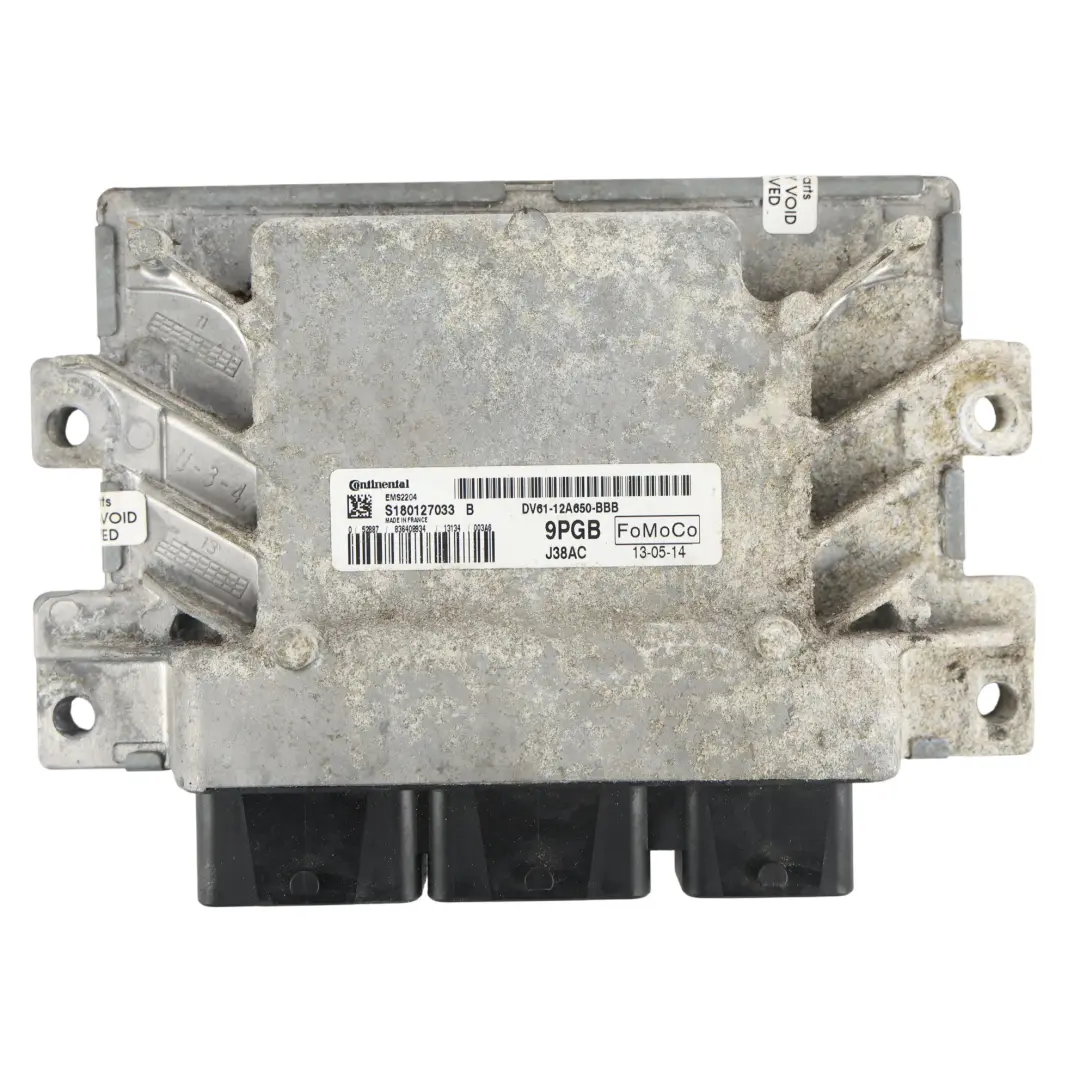 Ford Focus Mk3 Engine Control Unit ECU 105HP 1.6 Petrol Manual - SKU DV61-12A650-BBB - Part number DV61-12A650-BBB