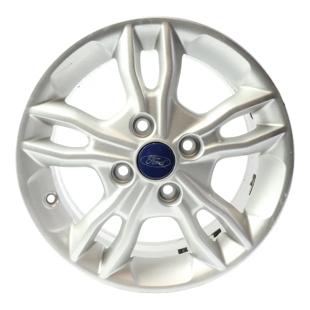 Alloy Wheel Rim Silver 15" 6J ET:47,5 to Ford Fiesta Mk7 with Part number E1BJ-BA Ford Fiesta Mk7 Alloy Wheel Rim Silver 15" 6J ET:47,5 - SKU E1BJ-BA-SL1 - Part number E1BJ-BA