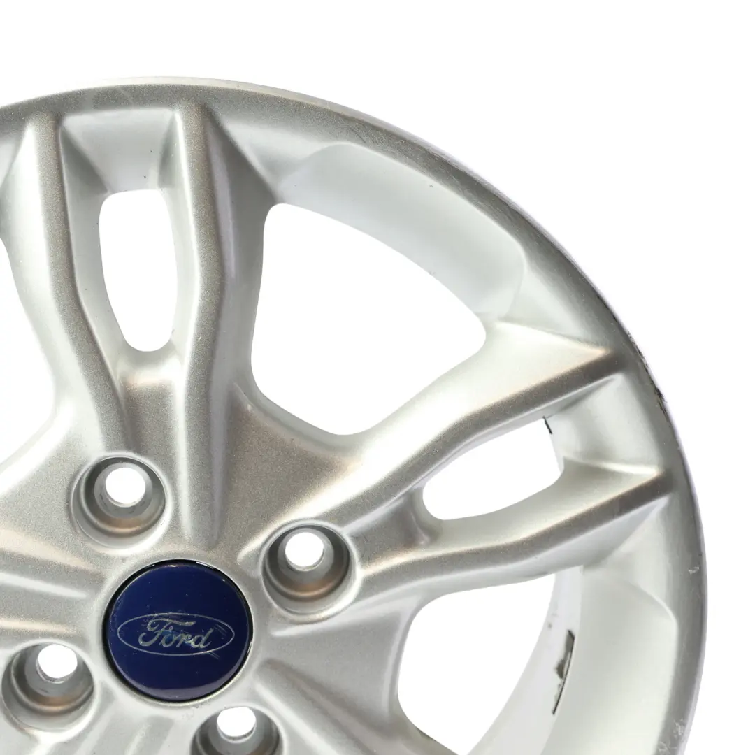 Ford Fiesta Mk7 Alloy Wheel Rim Silver 15" 6J ET:47,5 - SKU E1BJ-BA-SL1 - Part number E1BJ-BA
