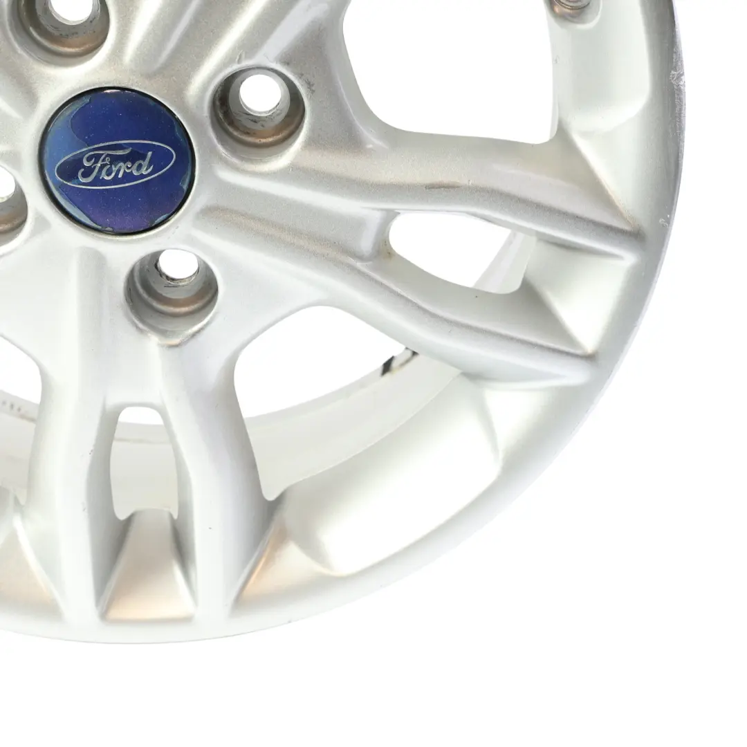 Ford Fiesta Mk7 Felga Aluminiowa Srebrna 15" 6J ET:47,5 - SKU E1BJ-BA-SL2 - Numer Części E1BJ-BA