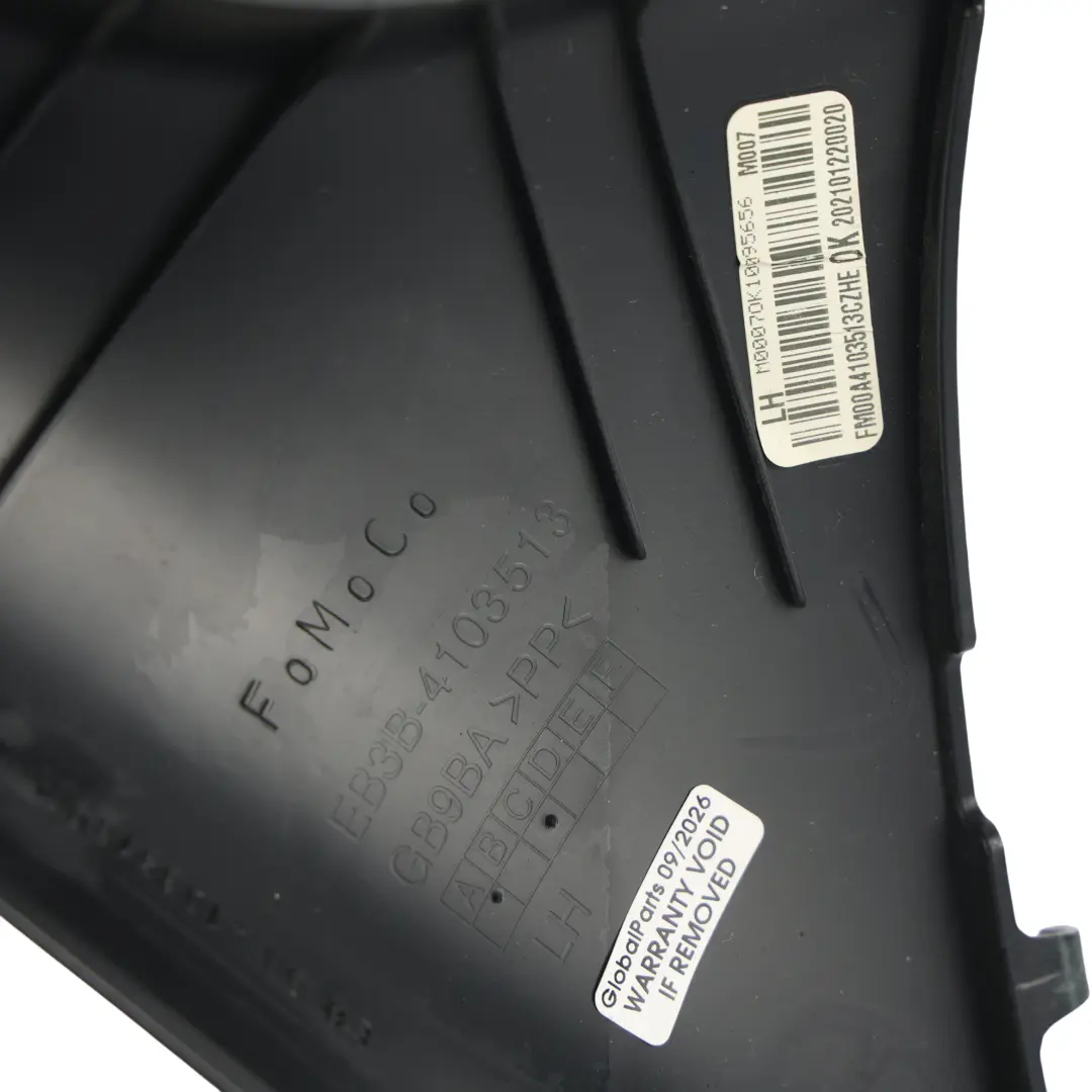 Ford Ranger MK3 Rivestimento Montante A Sinistro Nero - SKU EB3B-4103513-CB - Numero di parte EB3B-4103513-CB