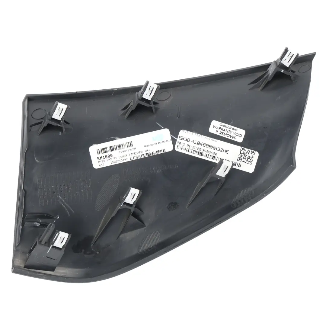 Mk6 Dashboard Trim Cover Front Left N/S W to Ford Ranger Wildtrak with Part number EB3B-4104608-AA Ford Ranger Wildtrak Mk6 Dashboard Trim Cover Front Left N/S W - SKU RHD-2216704 - Part number EB3B-4104608-AA