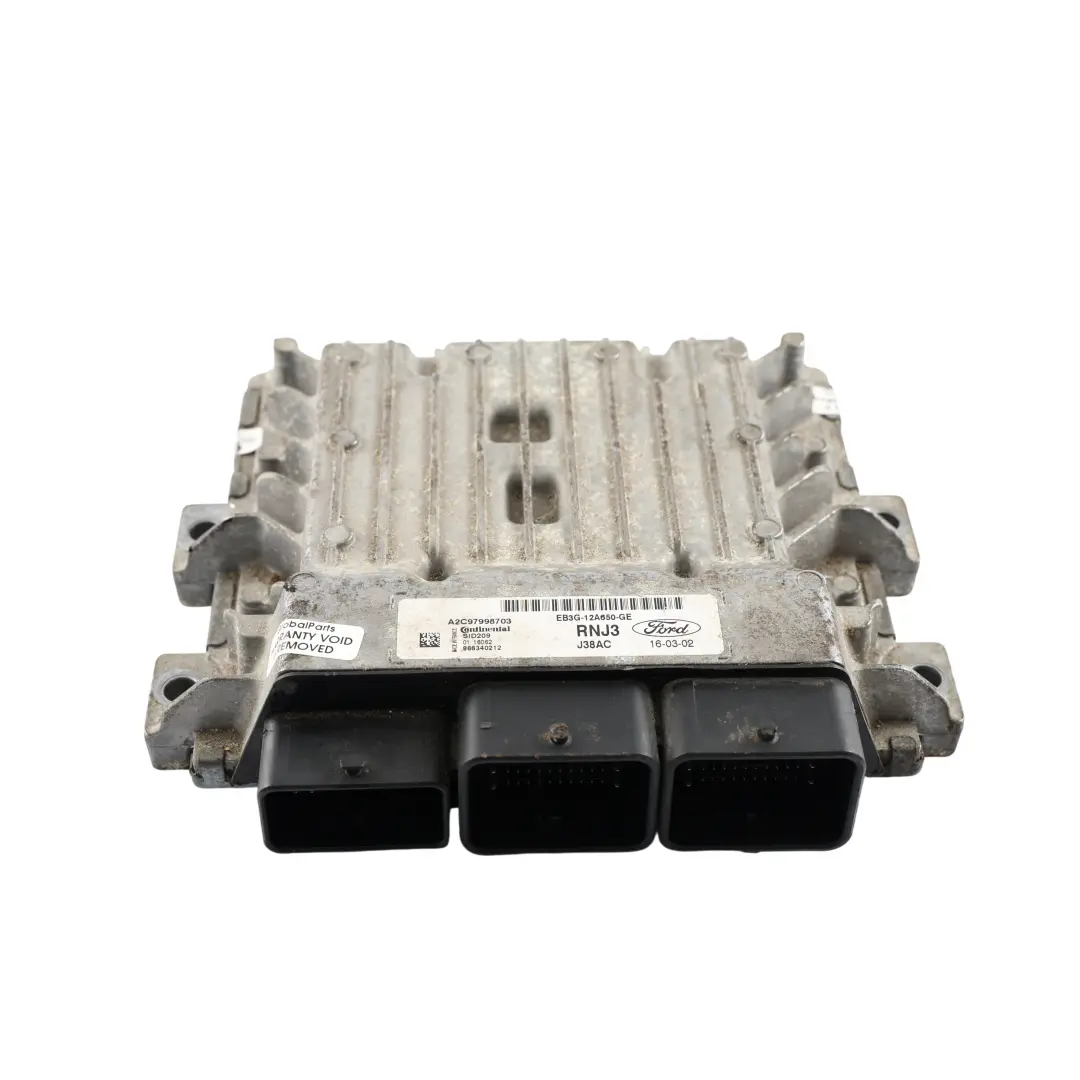 Ford Ranger Mk4 Engine ECU Control Unit 2.2 TDCi 161HP Automatic - SKU EB3G-12A650-GE - Part number EB3G-12A650-GE