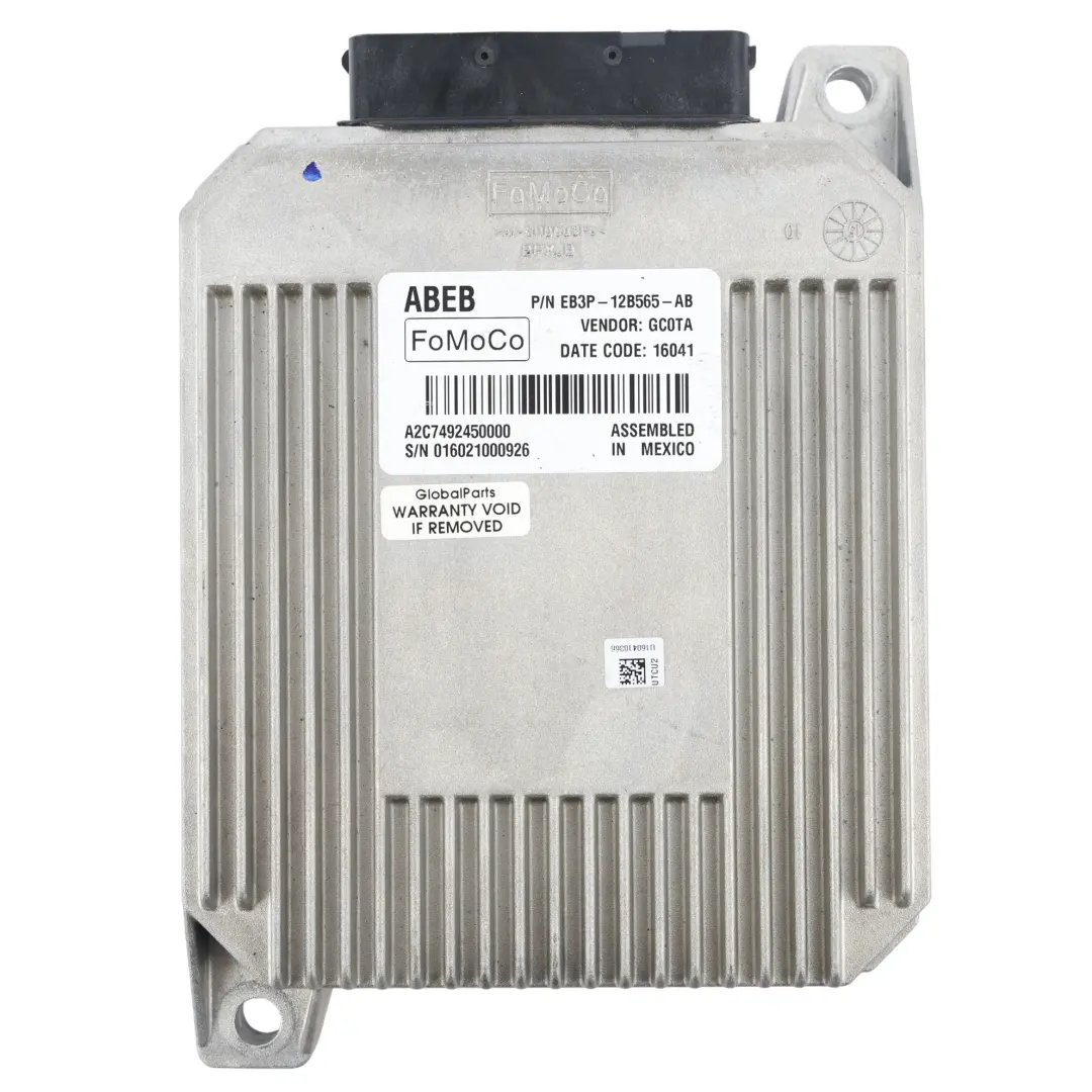 Ford Ranger Lim 2.2 Diesel Calculateur Boîte Automatique - SKU EB3P-12B565-AB - Numéro de pièce EB3P-12B565-AB