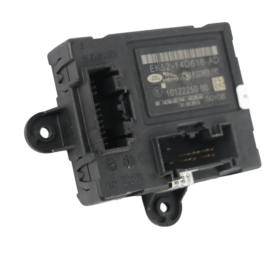 Moduł Sterownik Drzwi Przedni Lewy do Range Rover Sport L494 o numerze EK52-14D618-AD Range Rover Sport L494 Moduł Sterownik Drzwi Przedni Lewy - SKU EK52-14D618-AD - Numer Części EK52-14D618-AD