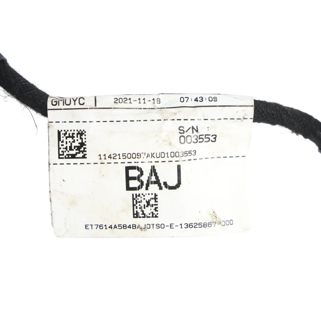 Front Door Wiring Loom Harness to Ford Transit Courier with Part number ET76-14A584-BAJ Ford Transit Courier Front Door Wiring Loom Harness - SKU ET76-14A584-BAJ - Part number ET76-14A584-BAJ