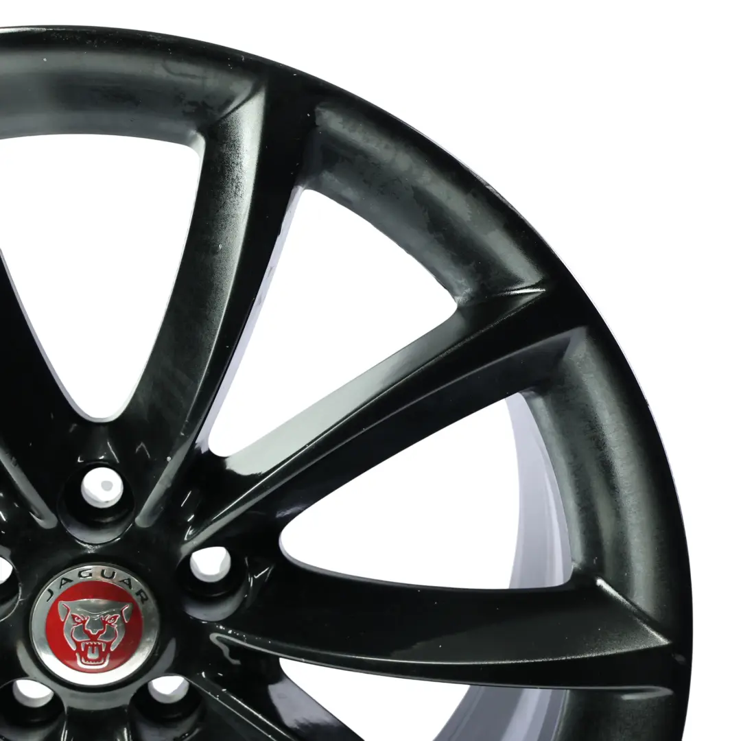 Alloy Wheel Rim Black 19" 9.5J ET:27 to Jaguar F-Type X152 Rear with Part number EX53-1007-DA Jaguar F-Type X152 Rear Alloy Wheel Rim Black 19" 9.5J ET:27 - SKU EX53-1007-DA-BLK1 - Part number EX53-1007-DA