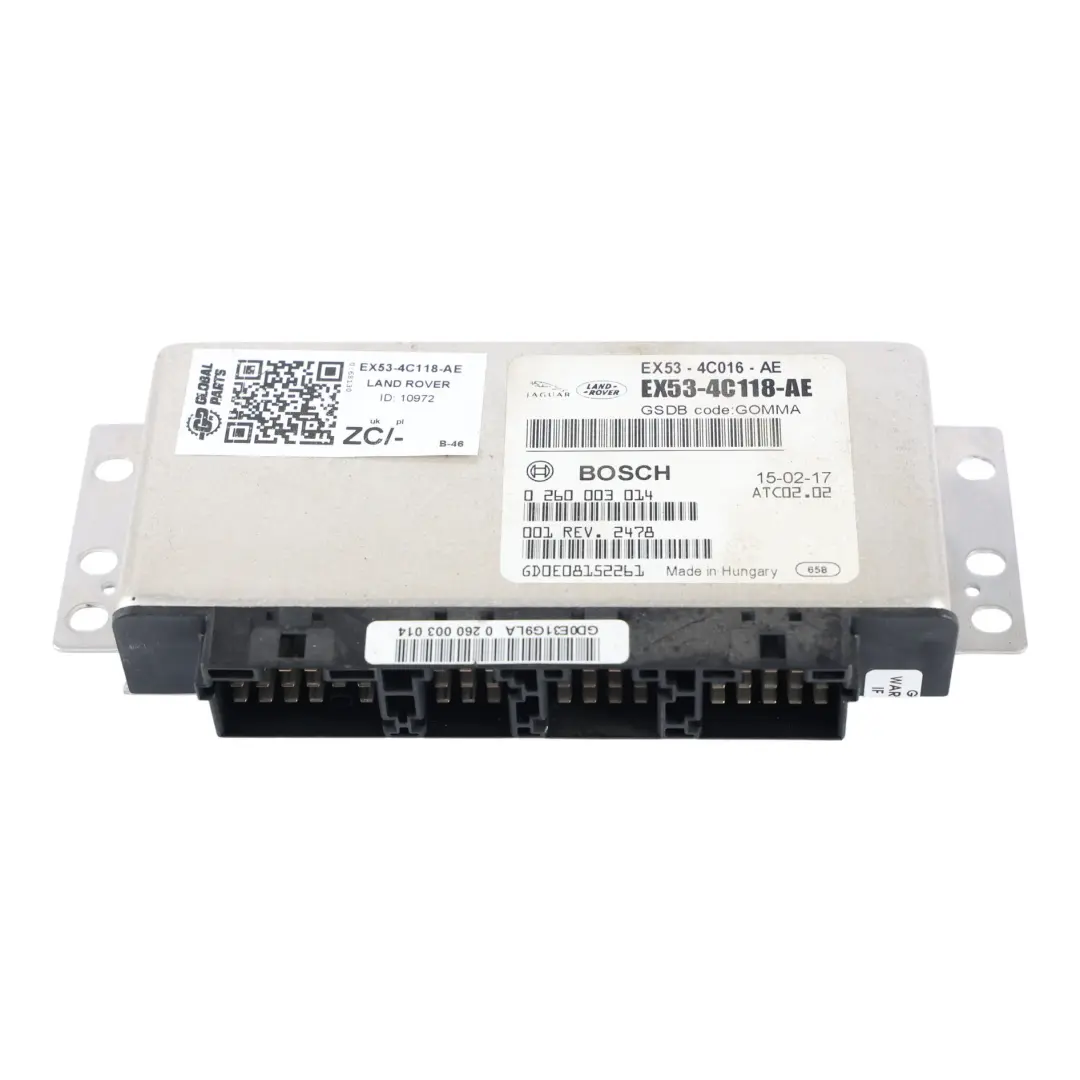 Gearbox Control Unit Module to Range Rover Sport L494 Automatic with Part number EX53-4C118-AE Range Rover Sport L494 Automatic Gearbox Control Unit Module - SKU EX53-4C118-AE - Part number EX53-4C118-AE
