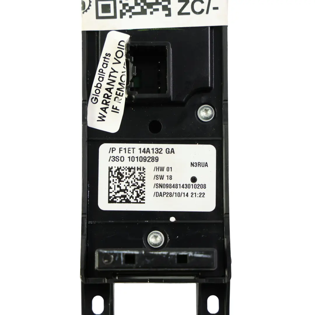 Ford Fiesta Mk7 B-Max Mando Elevalunas Delantero Conductor F1ET-14A132-GA - SKU F1ET14A132GA - Número de pieza F1ET14A132GA