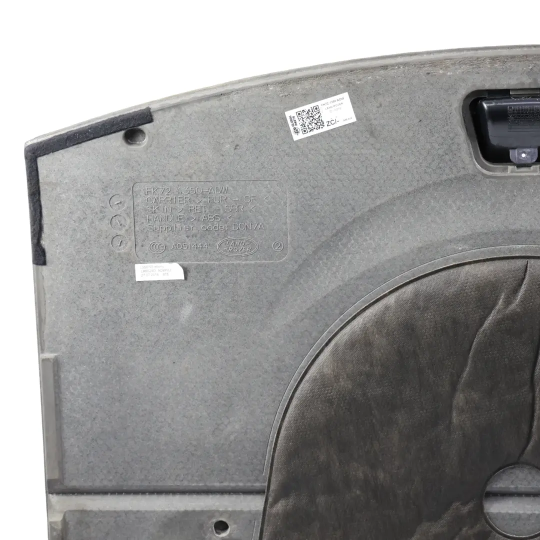 Land Rover Discovery Sport L550 Kofferraum Teppich Matte - SKU FK72-1350-ADW - Teilenummer FK72-1350-ADW