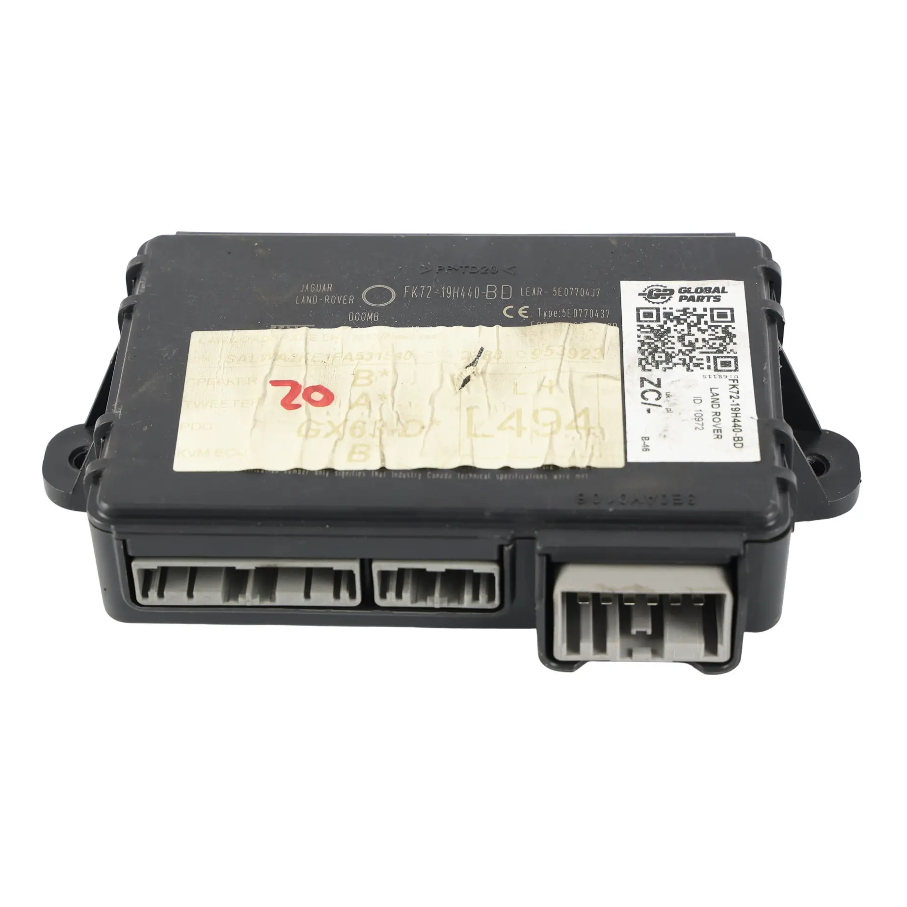 Range Rover Sport L494 Keyless Entry Control Unit Module FK72-19H440-B