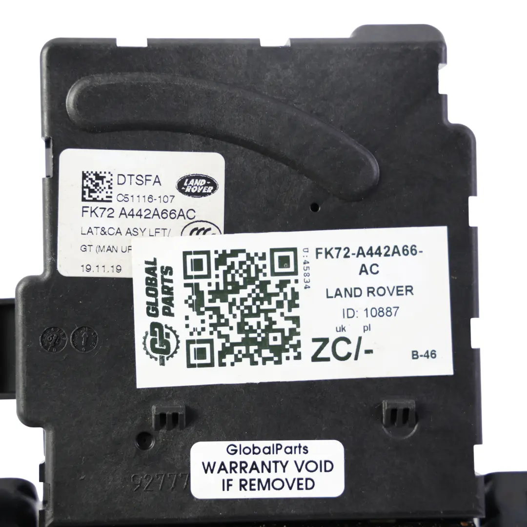 Siłownik Zamka Bagażnika do Land Rover Discovery Sport L550 o numerze FK72-A442A66-AC Land Rover Discovery Sport L550 Siłownik Zamka Bagażnika - SKU FK72-A442A66-AC - Numer Części FK72-A442A66-AC