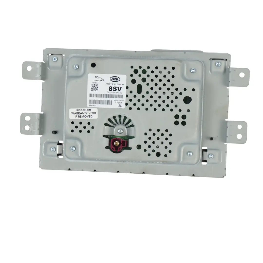 Center Dashboard Multimedia Display Screen 8" Unit FK72-19C299-AE to Jaguar XF X260 with Part number FK7219C299AE Jaguar XF X260 Center Dashboard Multimedia Display Screen 8" Unit FK72-19C299-AE - SKU FK7219C299AE - Part number FK7219C299AE