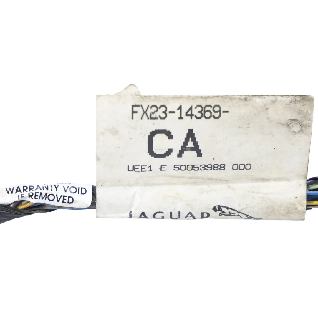 Jaguar XF X250 Front Bumper Parking Sensors Wiring Loom Harness - SKU FX23-14369-CA - Part number FX23-14369-CA