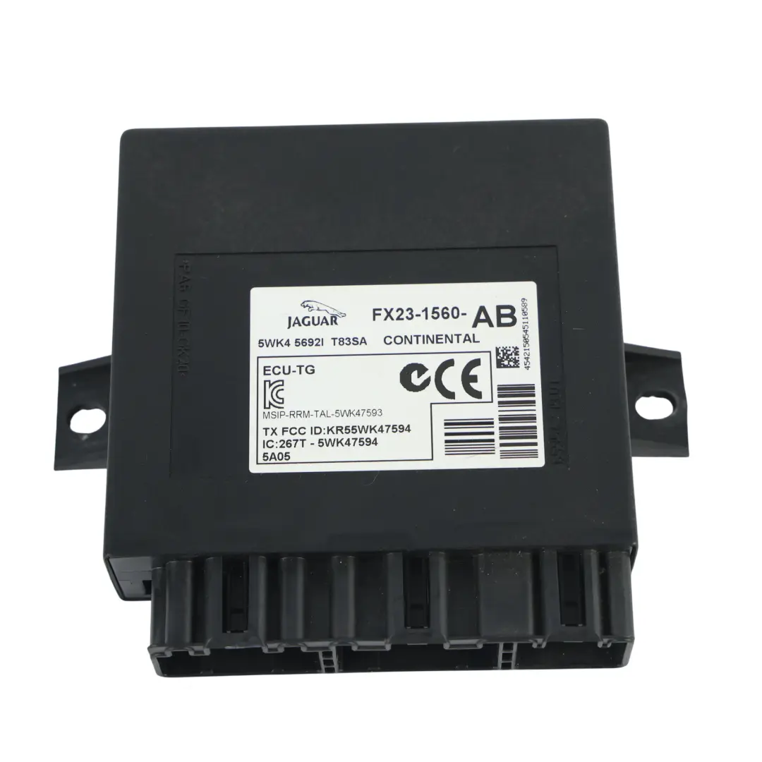 Jaguar XF X250 Módulo Control Presión Neumáticos ECU - SKU FX23-1560-AB - Número de pieza FX23-1560-AB