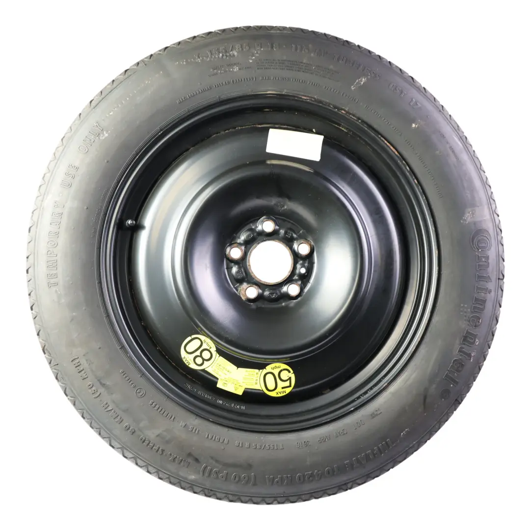 Land Rover Discovery L550 Rueda Repuesto 18" Continental 155/85 - SKU GJ32-1007-EA - Número de pieza GJ32-1007-EA