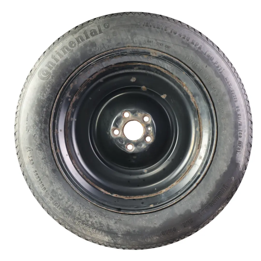 Land Rover Discovery L550 Rueda Repuesto 18" Continental 155/85 - SKU GJ32-1007-EA - Número de pieza GJ32-1007-EA