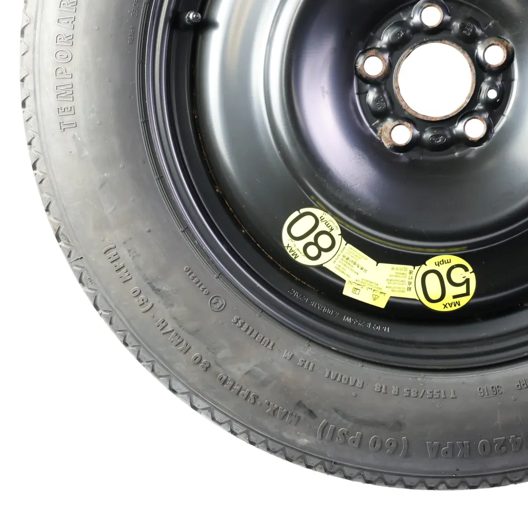 Land Rover Discovery L550 Ruota Scorta 18" Continental 155/85 - SKU GJ32-1007-EA - Numero di parte GJ32-1007-EA