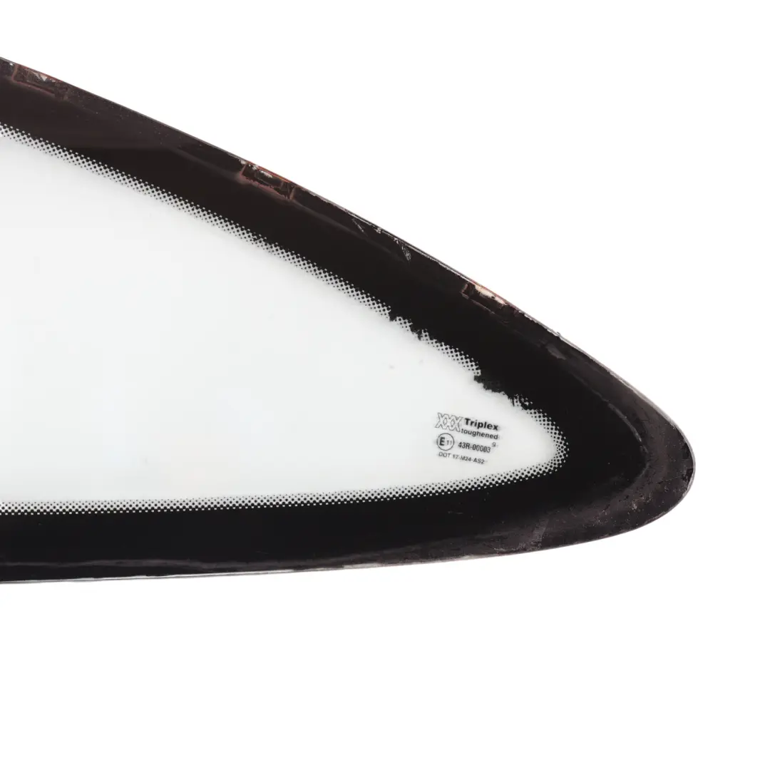 Door Quarter Window Glass Rear Left N/S AS2 to Jaguar Xk8 X100 with Part number GJA2201BG Jaguar Xk8 X100 Door Quarter Window Glass Rear Left N/S AS2 - SKU GJA2201BG - Part number GJA2201BG
