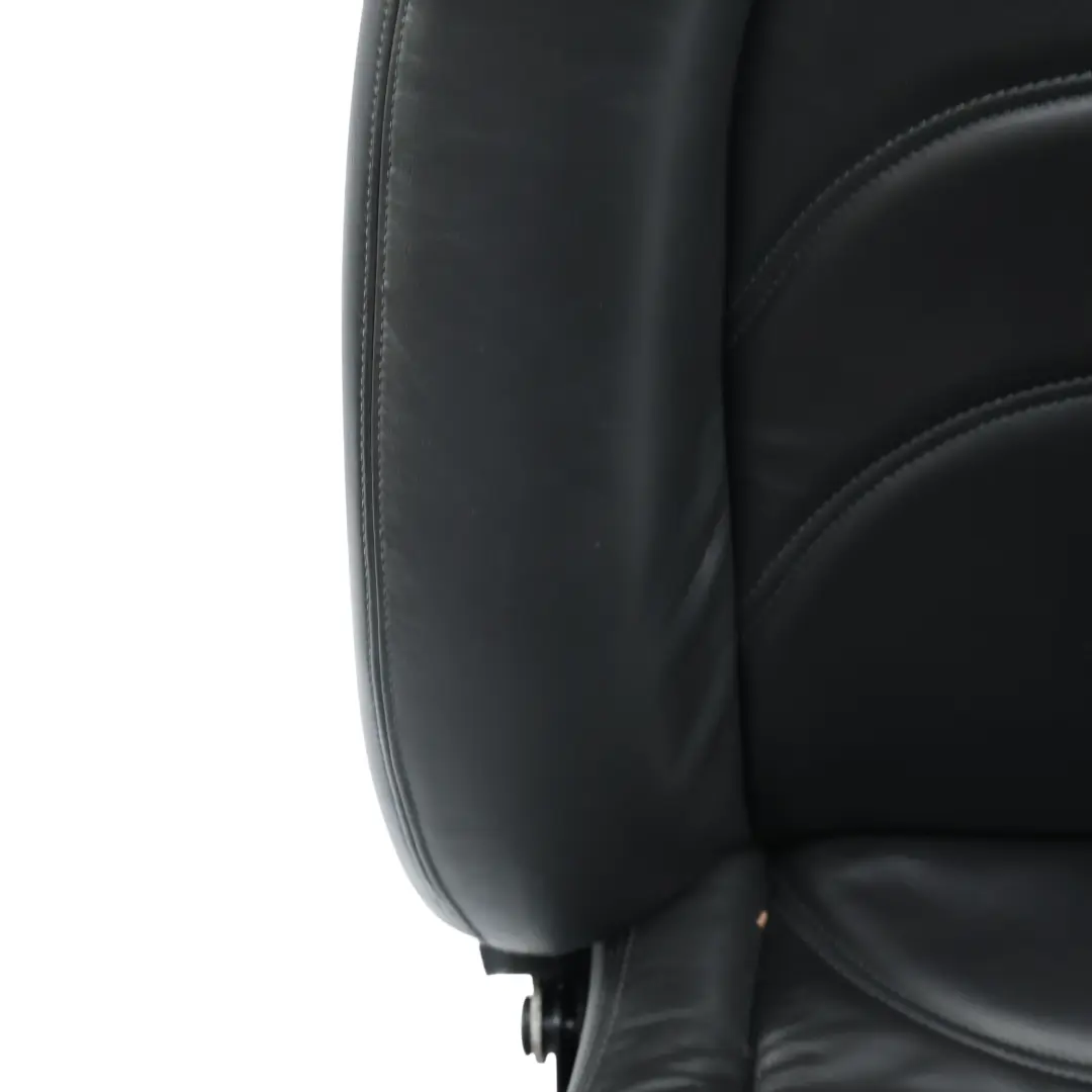 Sedile Anteriore Sportivo Riscaldato Sinistro Pelle Nera per Jaguar XK8 X100 con numero di parte GJE4303AA Jaguar XK8 X100 Sedile Anteriore Sportivo Riscaldato Sinistro Pelle Nera - SKU GJE4303AA - Numero di parte GJE4303AA