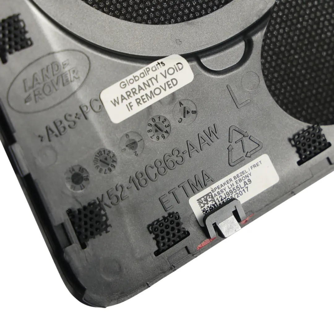Range Rover L405 Embellecedor Altavoz Maletero Trasero Derecho - SKU CK52-18C863-AAW-1 - Número de pieza CK52-18C863-AAW
