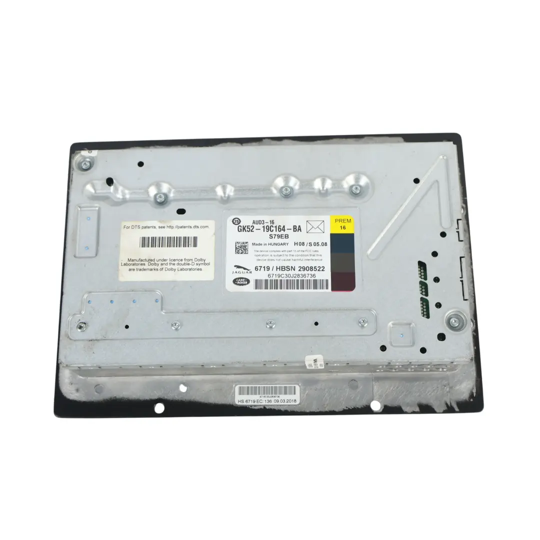 Audioverstärker Modul Harman Kardon pour Land Rover Range Rover L494 à propos du numéro de pièce GK52-19C164-BA Land Rover Range Rover L494 Audioverstärker Modul Harman Kardon - SKU GK52-19C164-BA - Numéro de pièce GK52-19C164-BA