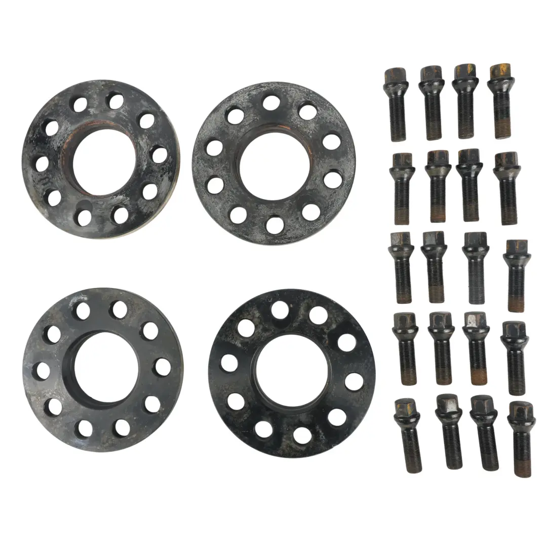 Mini F56 GEN2 Black Wheel Spacers 5x112 66.6 10mm - SKU GWSBJ66610LN - Part number GWSBJ66610LN