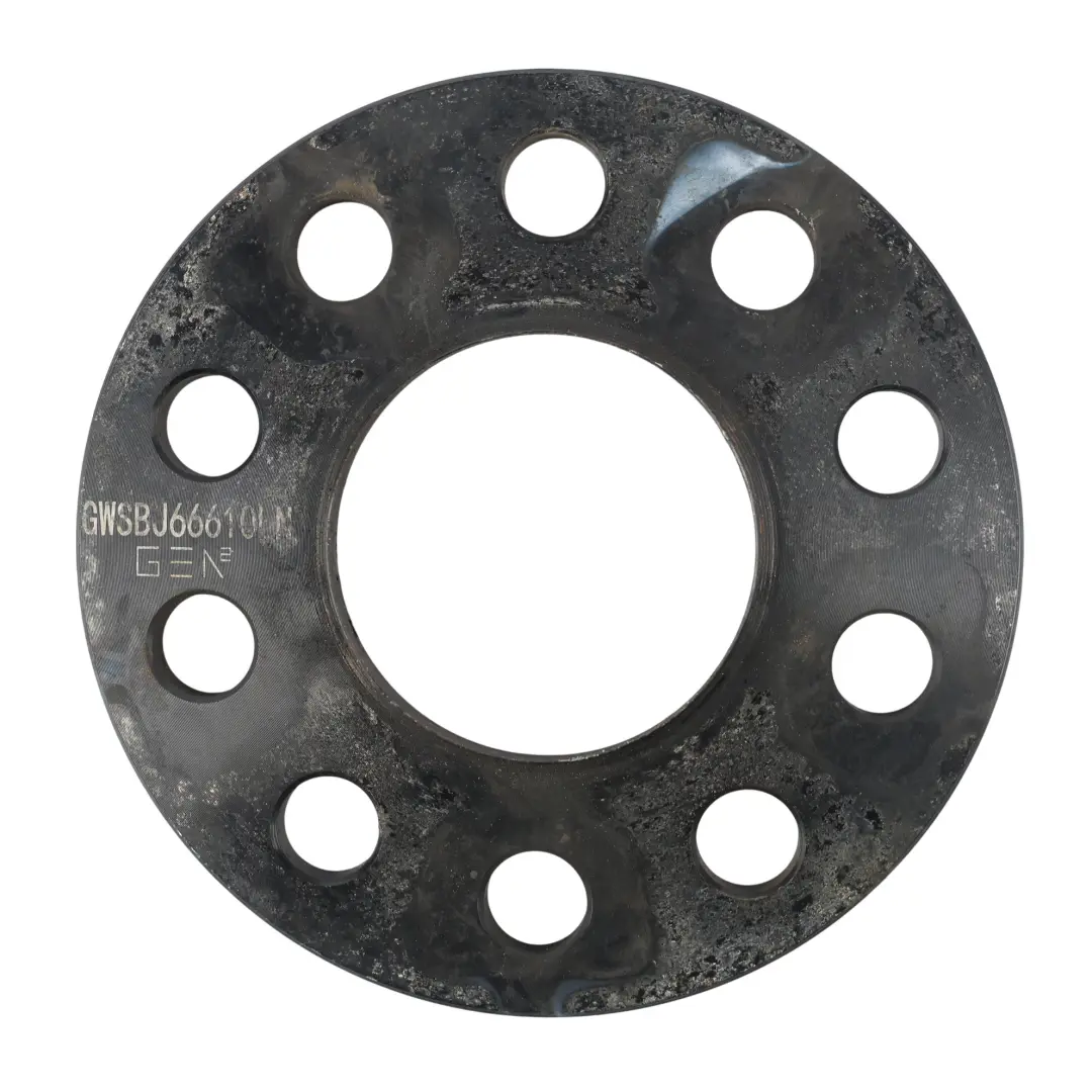Mini F56 GEN2 Black Wheel Spacers 5x112 66.6 10mm - SKU GWSBJ66610LN - Part number GWSBJ66610LN