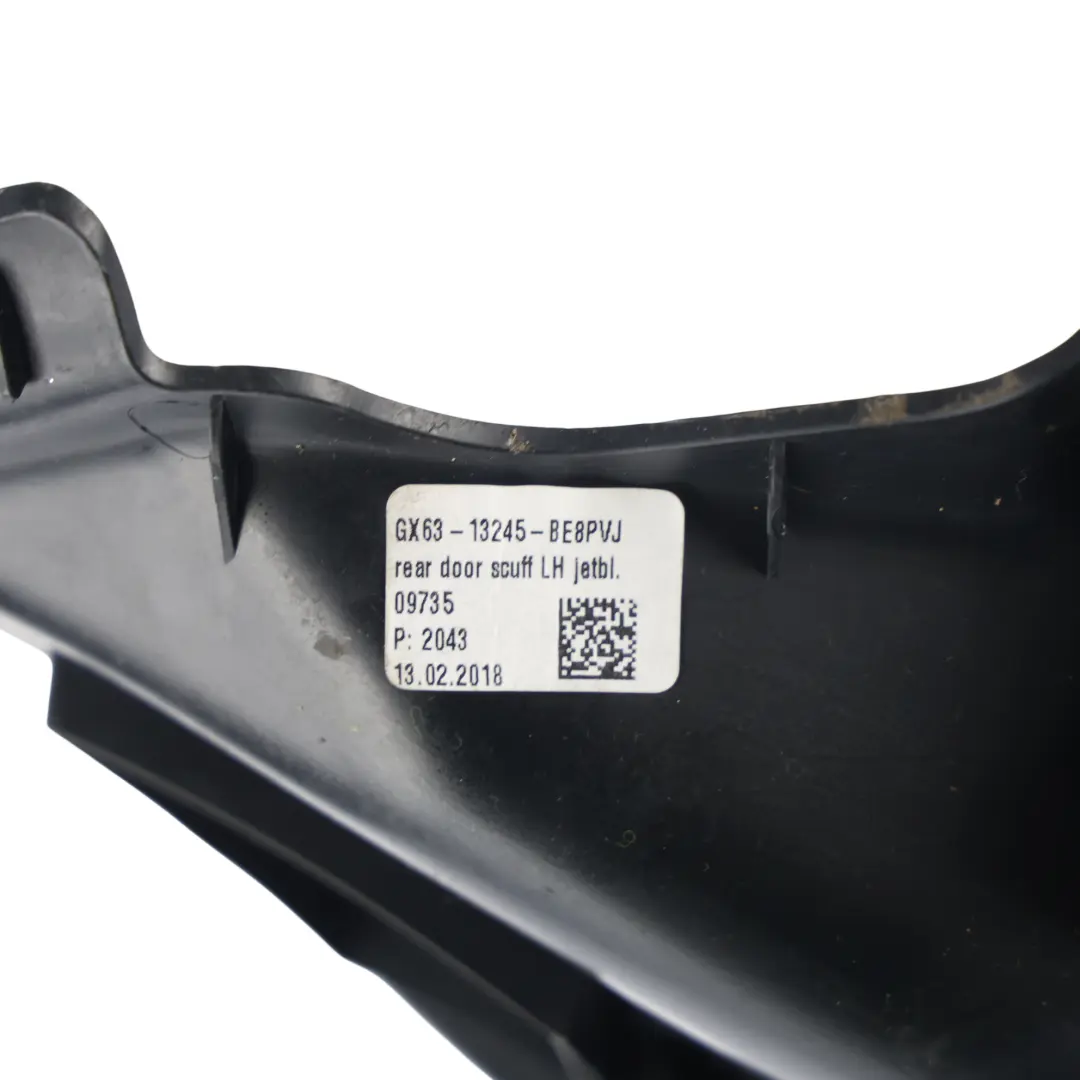 Jaguar XF X260 Rear Side Door Sill Trim Cover Panel Left N/S 8PVJ - SKU GX63-13245-BE - Part number GX63-13245-BE