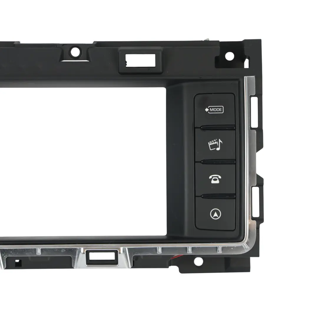 Jaguar XF X260 Radio Sat Nav Display Surround Trim Switch Panel - SKU GX63-19F211-KC - Part number GX63-19F211-KC