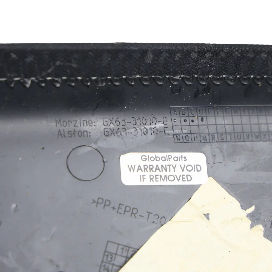 D-Pillar Post Roof Headliner Black Trim Right O/S to Jaguar XF X260 with Part number GX63-31010-B Jaguar XF X260 D-Pillar Post Roof Headliner Black Trim Right O/S - SKU GX63-31010-B-1 - Part number GX63-31010-B