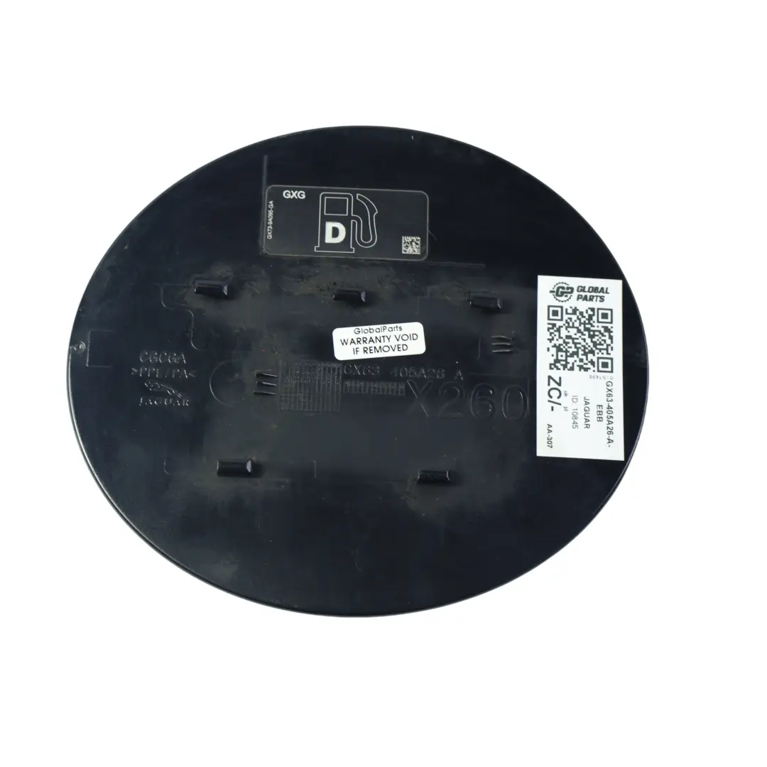 Klapka Wlewu Paliwa Ebony Black Czarny - 1807 do Jaguar XF X260 o numerze GX63-405A26-A Jaguar XF X260 Klapka Wlewu Paliwa Ebony Black Czarny - 1807 - SKU GX63-405A26-A-EBB - Numer Części GX63-405A26-A