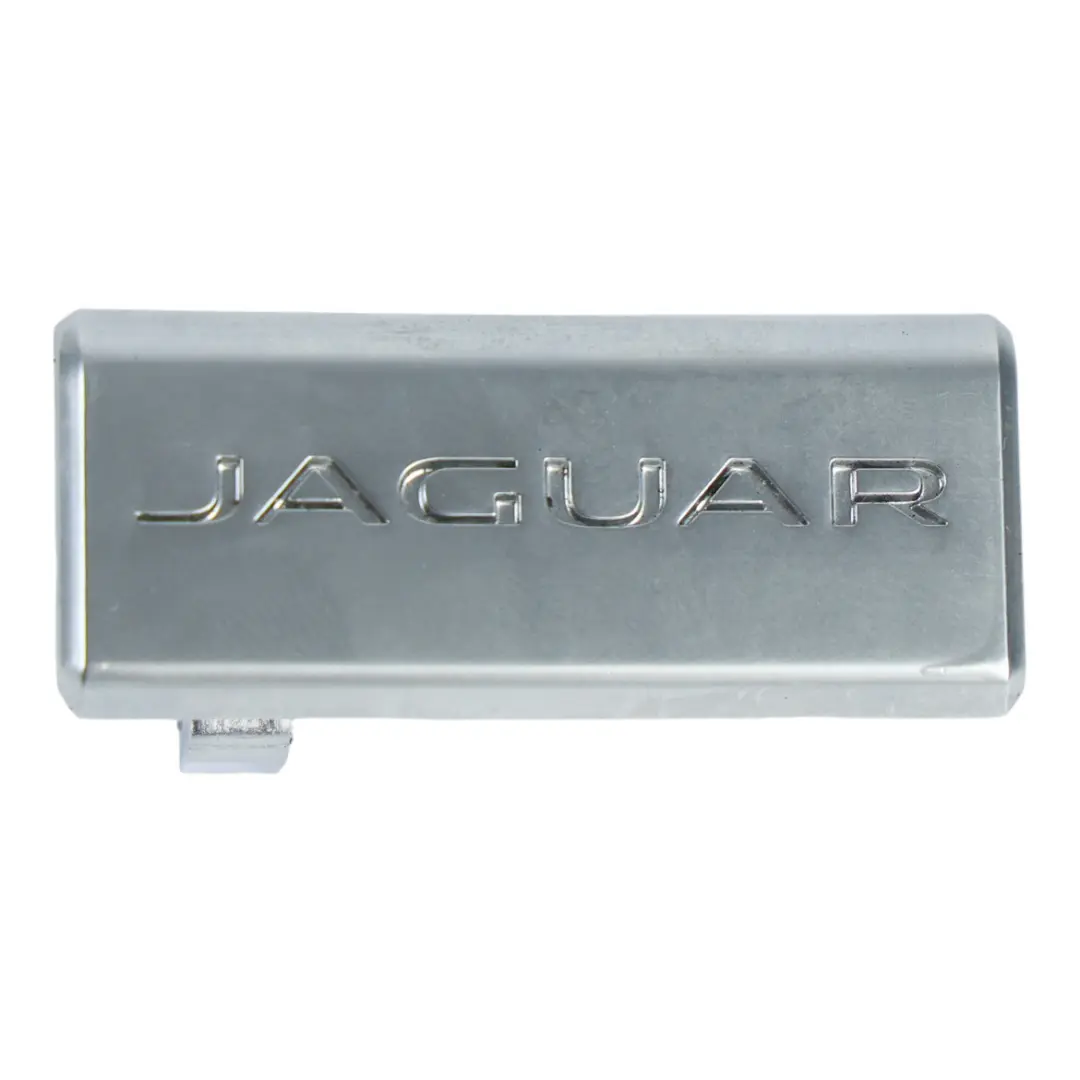 Interior Chrome Badge Emblem Trim to Jaguar XF X260 XE X760 with Part number GX73-045F44-AA Jaguar XF X260 XE X760 Interior Chrome Badge Emblem Trim - SKU GX73-045F44-AA - Part number GX73-045F44-AA