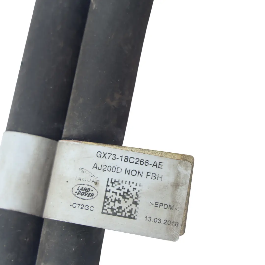 Jaguar XF X260 XE X760 F-Pace Heater Coolant Hose Pipe Line - SKU GX73-18C266-AE - Part number GX73-18C266-AE