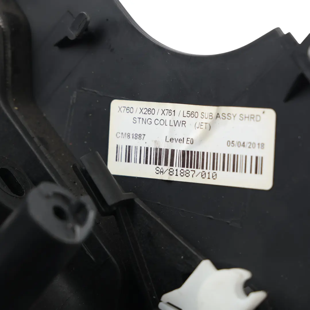 Jaguar XF X260 Habillage Colonne Direction Cache Garniture C - SKU GX73-3F900-A - Numéro de pièce GX73-3F900-A
