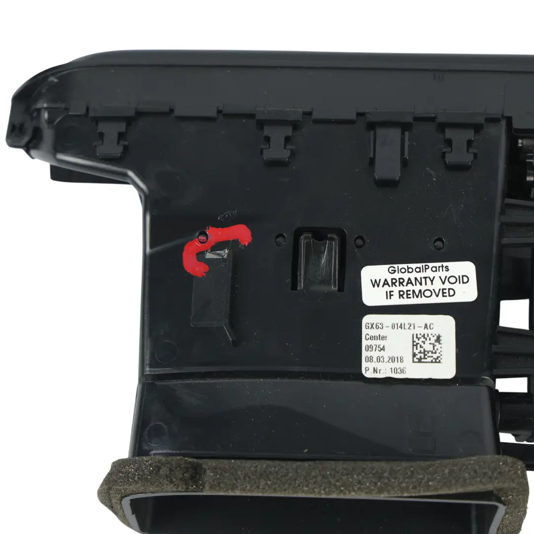Armaturenbrett Mitte Lüftungsdüse Luftleitkanal GX63-014L21-AC für Jaguar XF X260 mit Teilenummer GX73-3F902-AC Jaguar XF X260 Armaturenbrett Mitte Lüftungsdüse Luftleitkanal GX63-014L21-AC - SKU GX73-3F902-AC - Teilenummer GX73-3F902-AC