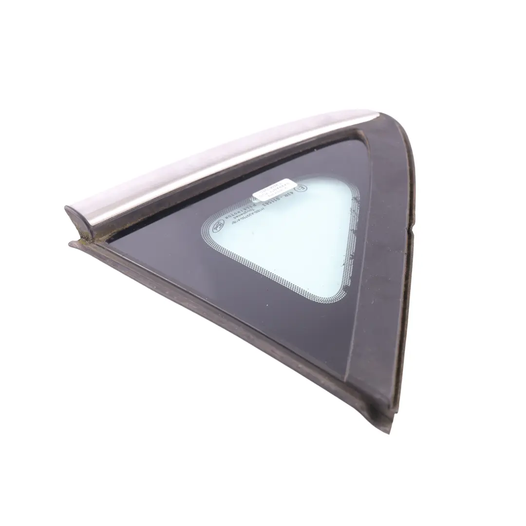 Mk8 Side Quarter Triangle Window Glass Rear Right O/S to Ford Fiesta with Part number H1BB-A29750-A Ford Fiesta Mk8 Side Quarter Triangle Window Glass Rear Right O/S - SKU H1BB-A29750-A - Part number H1BB-A29750-A