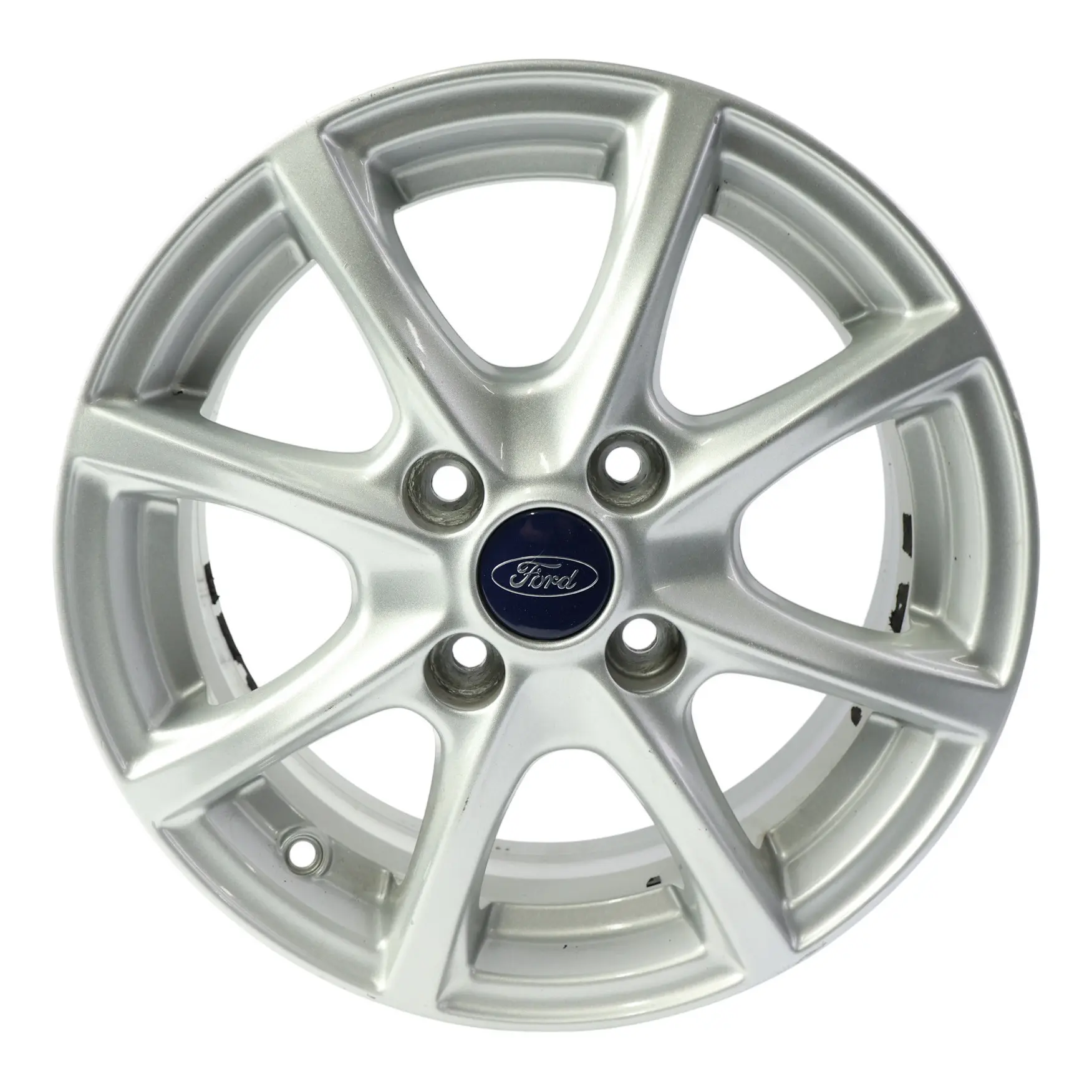 Ford Fiesta Mk8 Alloy Wheel Rim Silver 15" 6J ETL45 H1BC-A1B