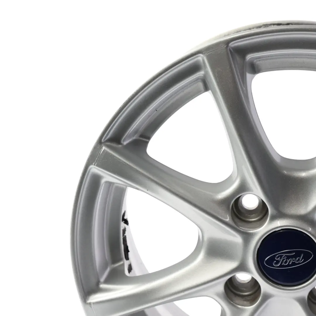Ford Fiesta Mk8 Alloy Wheel Rim Silver 15" 6J ETL45 - SKU H1BC-A1B-SL2 - Part number H1BC-A1B
